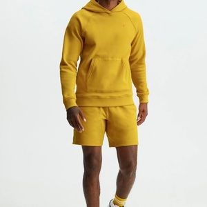 Fabletics Mens The Postgame Short Sulfur Yellow L 7 in